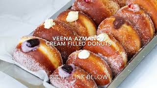 Cream Filled Donuts  2 Methods  6 Different Fillings [upl. by Gebhardt158]