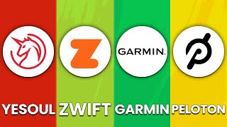 Yesoul vs Zwift vs Garmin vs Peloton  Which Indoor Exercise Bike Is Better Detailed Comparison [upl. by Natsrik]