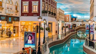 Villaggio Mall Qatar walk  Doha city 2024 4k walking tour [upl. by Krissy]