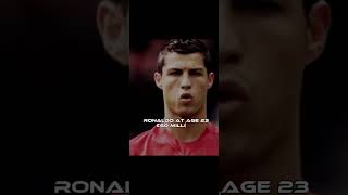 Ronaldo then VS now net worth shorts [upl. by Myra]