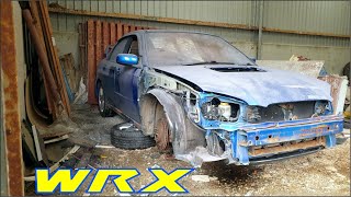 Restoration Of An Abandoned Subaru WRX  Genuine Barn Find [upl. by Stortz2]