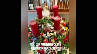 Yordanka Jaschke wwwmuttersachech wwwgasthauszumloewench Adventskranz Adventszeit Weinachten [upl. by Marcelo]