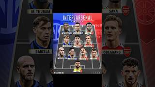 Inter and arsenal vs PSG ateltico Madrid messi football ronaldo cr7 mabppe realmadrid edit [upl. by Mikael]