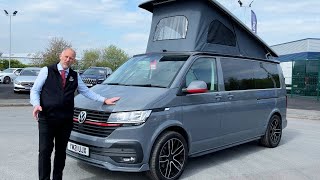 Custom VW Transporter Campervan  Pure Grey LWB [upl. by Itnava389]