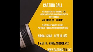 audition acting auditionscasting callsmovie auditionsupcoming movie auditions 2021  2022 [upl. by Nahgiem110]