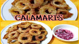 CALAMARIS  PANLASANG PINOY RECIPE [upl. by Ahsata643]