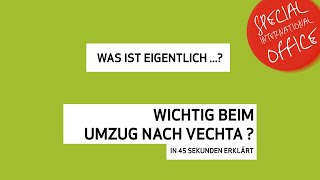 45SekundenGlossar  Was ist ein eigentlich wichtig beim Umzug nach Vechta [upl. by Terrell]