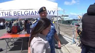 PART 1  NAVY DAYS  The Belgian Navy THE MARINEBASIS AT ZEEBRUGGE BELGIUM [upl. by Yesak]