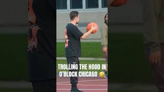 Trolling the HOOD in O’block CHICAGO 🤣💀 [upl. by Lakym675]