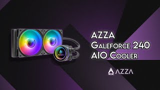 AZZA Galeforce 240  Unboxing amp Review [upl. by Atina]