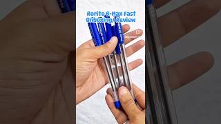 Reviewing Rorito BMax pen Best Fast writing pen for Just 5 Rs😲 roritoworld [upl. by Buna]