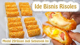 SIMPLE BANGET  CUMA MODAL 29RIBUAN SAJA  SUDAH BISA BUAT IDE JUALAN RISOLES MAYO SEBANYA INI [upl. by Cheney]