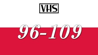 VHS Openings Episodes 96109 Compilation of SampE in Polish Language 1990s [upl. by Kemeny371]