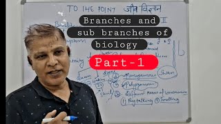 Branches and sub brunches of biology part 1 [upl. by Welby]