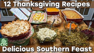 12 Southern Thanksgiving Recipes for a Delicious Holiday Feast [upl. by Eiramannod669]