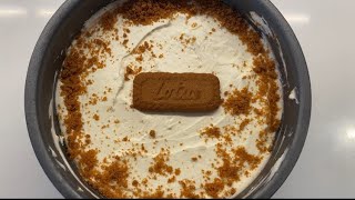 No Bake Biscoff Cheesecake [upl. by Nirej]