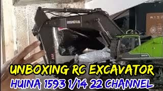 Unboxing Huina Rc 1593 22 Channel [upl. by Ecinehs871]