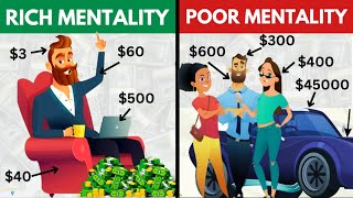 RICH MINDSET VS POOR MINDSET  Rich vs Poor  12 Big Difference [upl. by Atnaloj363]