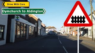 Driving Dymchurch to Aldington [upl. by Nahttam447]