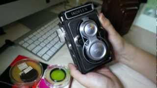 Zeiss Ikon Ikoflex IIa Late Twin Lens Reflex TLR [upl. by Netsirt]