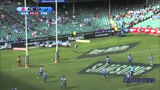 Waratahs Vs Force Highlights  Rd 2 2014 [upl. by Thrift]