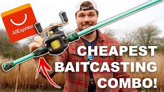 PIKE Fishing with the CHEAPEST Baitcasting Combo from ALIEXPRESS [upl. by Blanch646]