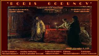 Mussorgsky quotBoris Godunovquot  Abbado Ghiaurov Svetlev ValentiniTerrani Ghiuselev  Scala 1978 [upl. by Eiffe]