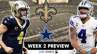 How The Saints Can DESTROY The Dallas Cowboys New Orleans Saints Week 2 Preview [upl. by Granny]