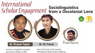 International Scholar Engagement Sociolinguistics from a Decolonial Lens [upl. by Olumor]