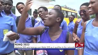 NSMQ 2023 Adidome SHS gets revenge over Akatsi SHS as it qualifies for the nationals [upl. by Albie]