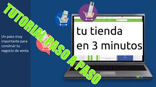 Crea y configura tu Tienda online GoHerbalife 💶 GRATIS de Herbalife en 3 Minutos [upl. by Peters]