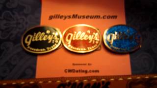 Gilleys Rare Vintage Buckles GilleysMuseumcom collection 102512MOV [upl. by Rramo838]