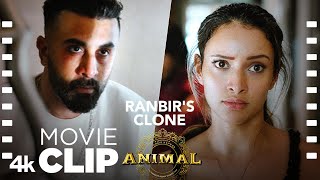 ANIMAL SCENE 26 Ranbirs Clone😲  The Professional Butcher Aziz🔪  RanbirTriptiSandeepBhushan K [upl. by Rouvin]