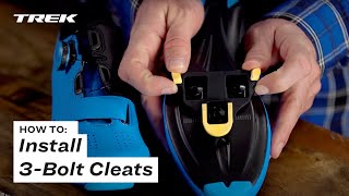 How To Install 3Bolt Cycling Cleats [upl. by Repooc]