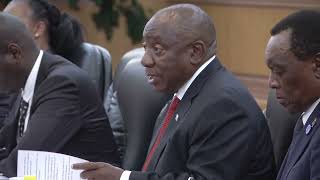 President Ramaphosas opening remarks during the official talks on the State Visit to China [upl. by Saile577]