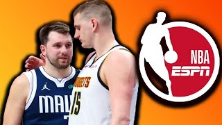 ESPN Crowns Nikola Jokic amp Luka Doncic As NBAs Best [upl. by Mcclenaghan532]