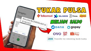 Cara Convert Pulsa ke Saldo Dana  Tukar Pulsa jadi Saldo eWallet amp Rekening Bank  BKD tutorials [upl. by Emmye]