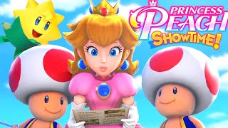 Princess Peach Showtime  Full Game 100 Walkthrough [upl. by Thamos]