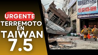 🔴URGENTE🔴MEGA TERREMOTO EN TAIWAN CON REPORTES DE GRAN DESTRUCCION Y ALERTA DE TSUNAMI EN JAPON [upl. by Adnohsirk300]