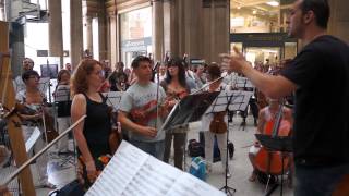 Flash Mob Orchestra  22 luglio Roma [upl. by Auroora]