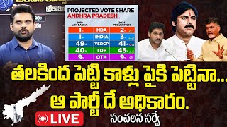 LIVE AP Latest Survey After Election Code  AP Elections 2024 Latest Survey  AP Politics  Manamtv [upl. by Garfield]