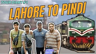 First ever 😭❤️ train journey lahore to pindi [upl. by Aron]