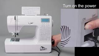 Guide Before You Start to Use Uten 2685 Sewing Machine [upl. by Chere]