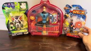 ‼️Collectible Figures ‼️Review 🦾Generator Rex 🛸Ben 10 ☢️Mr Incredible☢️ [upl. by Derrik]