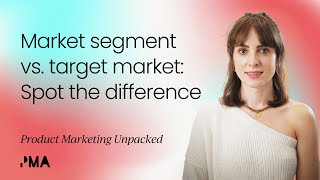 Target segment vs target market Spot the difference [upl. by Vigen]