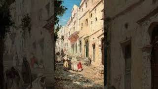 Une rue de la Casbah par Addison Thomas Millar 18601913 calmdown اكسبلور history algerie [upl. by Coulter]