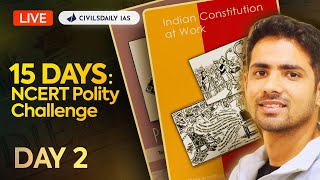 15dayschallenge 💪 Day 2  Rights in the Constitution  NCERT Polity with Dinesh sir upsc [upl. by Katzir]