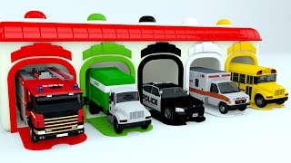 Colors for Children  Street Vehicles for Kids [upl. by Duwalt]