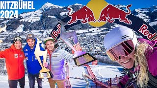 TOTALE ESKALATION BEIM HAHNENKAMM RENNEN 2024  DIE GRÖSSTE PARTY DER ALPEN in Kitzbühel⛷️ 👯 [upl. by Parrisch]