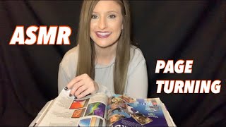 ASMR  PAGE TURNING amp FINGER LICKING  TURNING PAGES IN A GLOSSY MAGAZINE  NO TALKING  GUM CHEWING [upl. by Llenhoj]